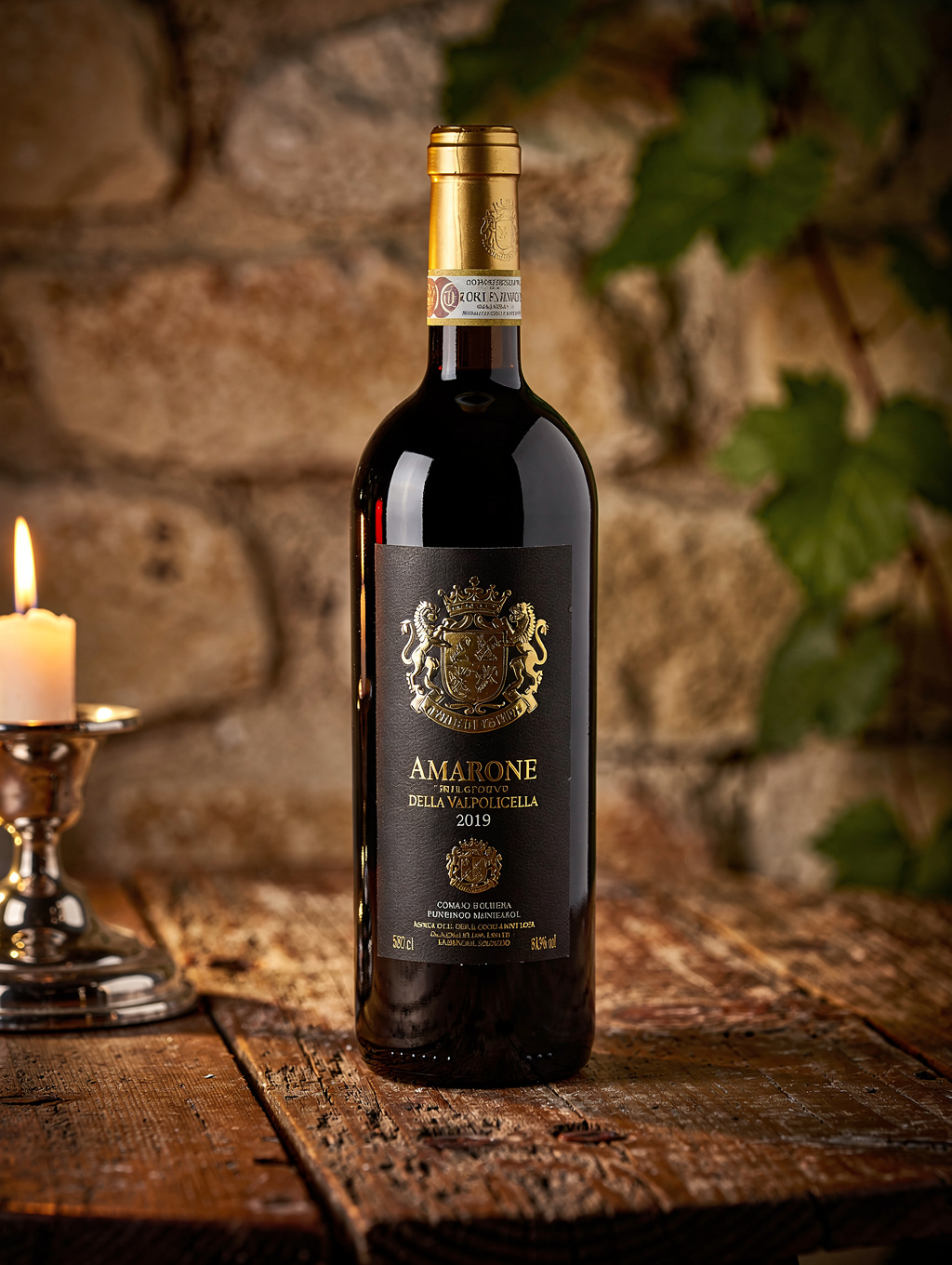 Amarone della Valpolicella red wine bottle